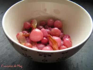 Une garniture toute rose : les radis glacés