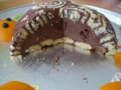 Une petite tortue-gâteau charlotte au chocolat! - photo 2