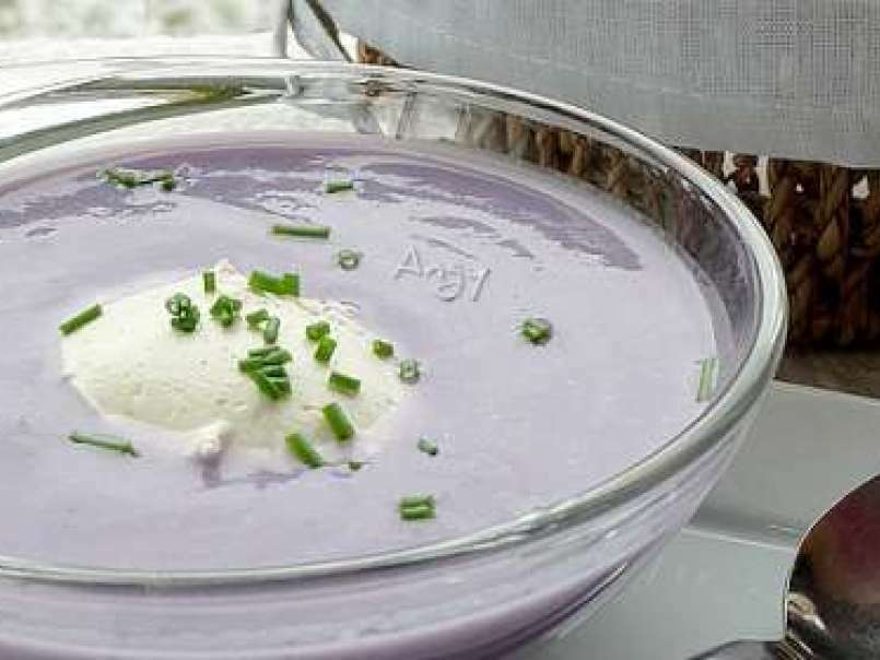 velouté de vitelottes pommes de terre violettes - photo 5