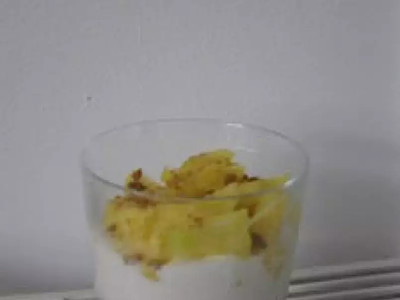 Verrine dessert ananas spéculoos