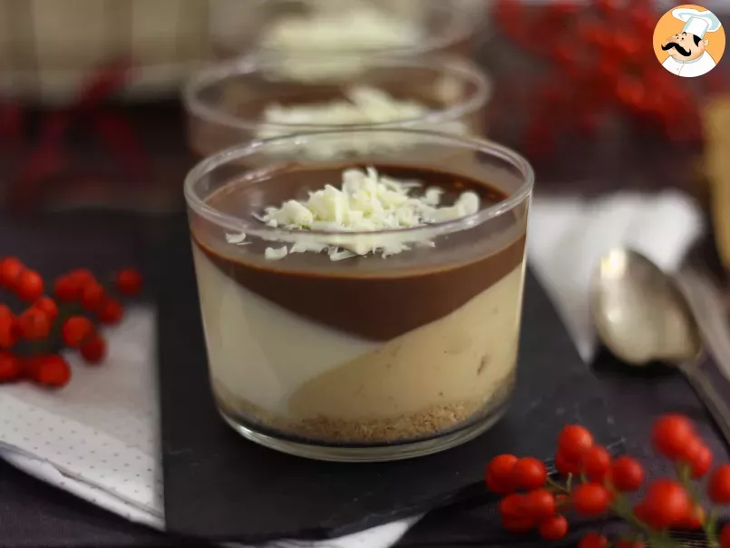 Verrines de crèmes au chocolat et nougat : une présentation ultra facile pas à pas - photo 2