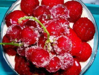 verrines de fruits rouges