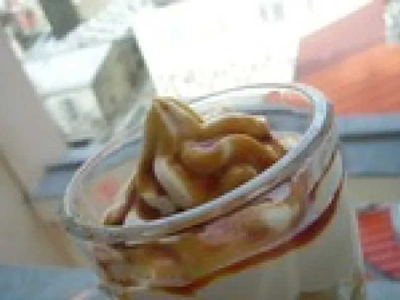 Verrines de pommes fondantes anisées et mousse de ricotta au caramel - photo 5