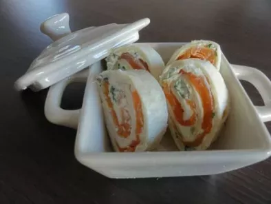 Wrap saumon coriandre
