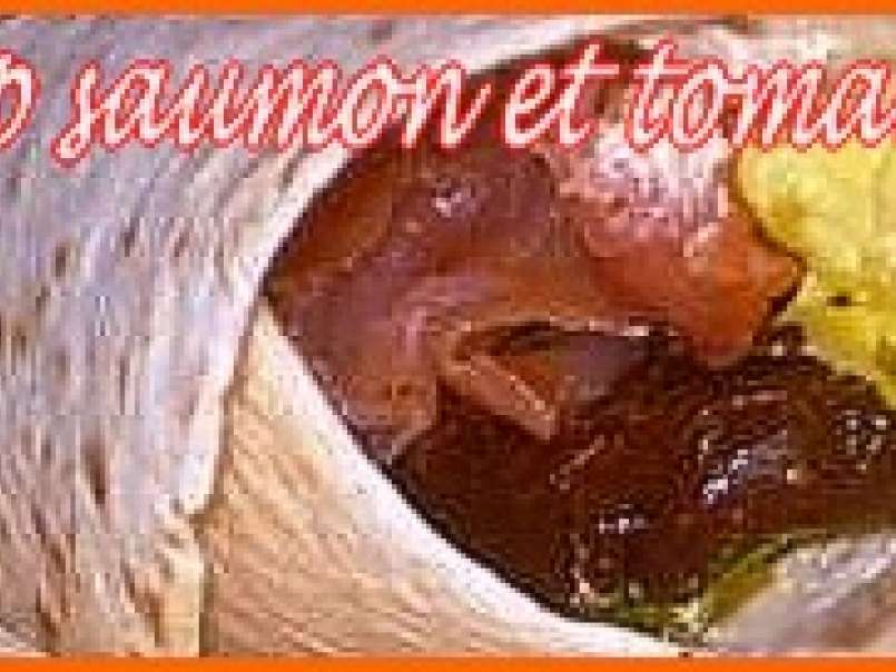 Wrap saumon et tomates séchées - photo 2