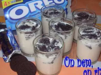 Yaourts aux cookies Oreo