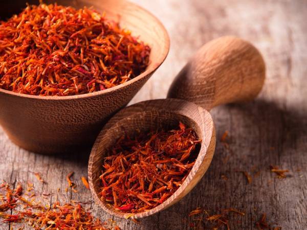 Recettes safran