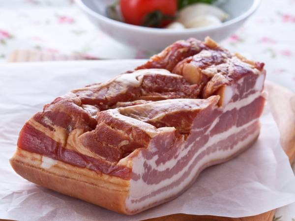 Recettes lard