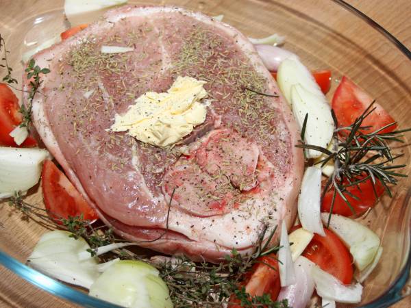 Recettes rouelle de porc