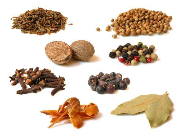 Recettes epices, herbes et condiments