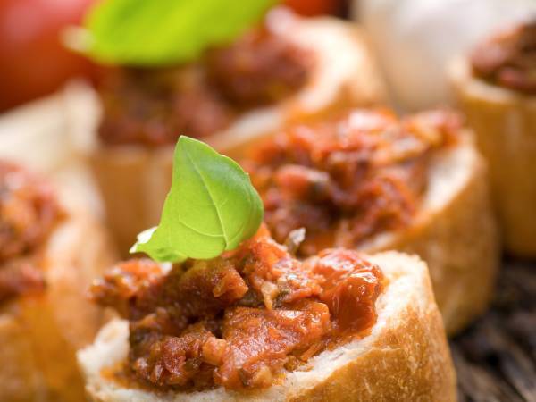 Recette de bruschetta
