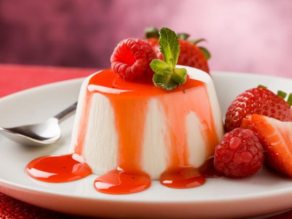 Recette de panna cotta