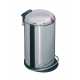 Poubelle � p�dale inox, 16L