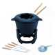 Service � fondue fonte , 10 pi�ces