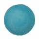 Assiette de table Plec Ambra, bleue