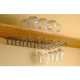 Rack � verres, fixations mixtes
