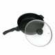 Sauteuse fonte d'aluminium avec couvercle, sp�cial induction, 28 cm