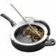 Sauteuse et couvercle d�me, 3 pi�ces