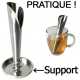 Tube � th� infuseur et support, inox