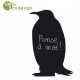 Sticker ardoise Ecodesign, Manchot