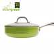 Sauteuse Evergreen, int�rieur c�ramique, 24 cm