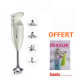 Mixeur plongeur pro, Bamix Mono <FONT COLOR ='#D21702'><b> + livre OFFERT</b></font>