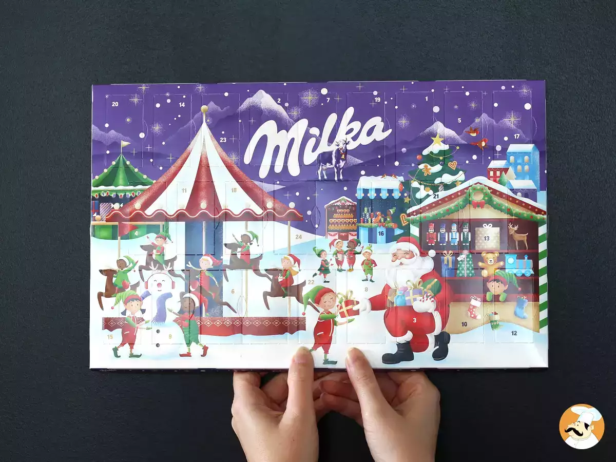 Le calendrier le plus tendre et nostalgique: Milka