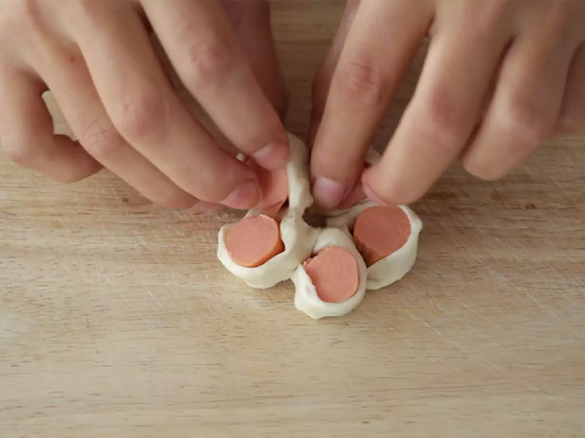 9. La fleur feuilletée