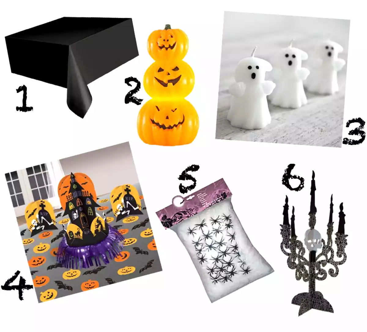 Décorez votre terrifiante table