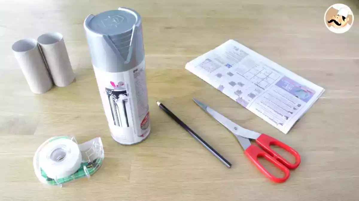 Rassemblement des ustensiles