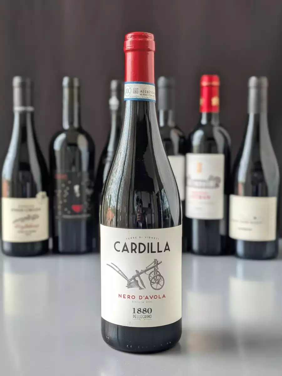 Carlo Pellegrino — Cardilla Nero d’Avola Sicilia 2025: le menu italien de dimanche