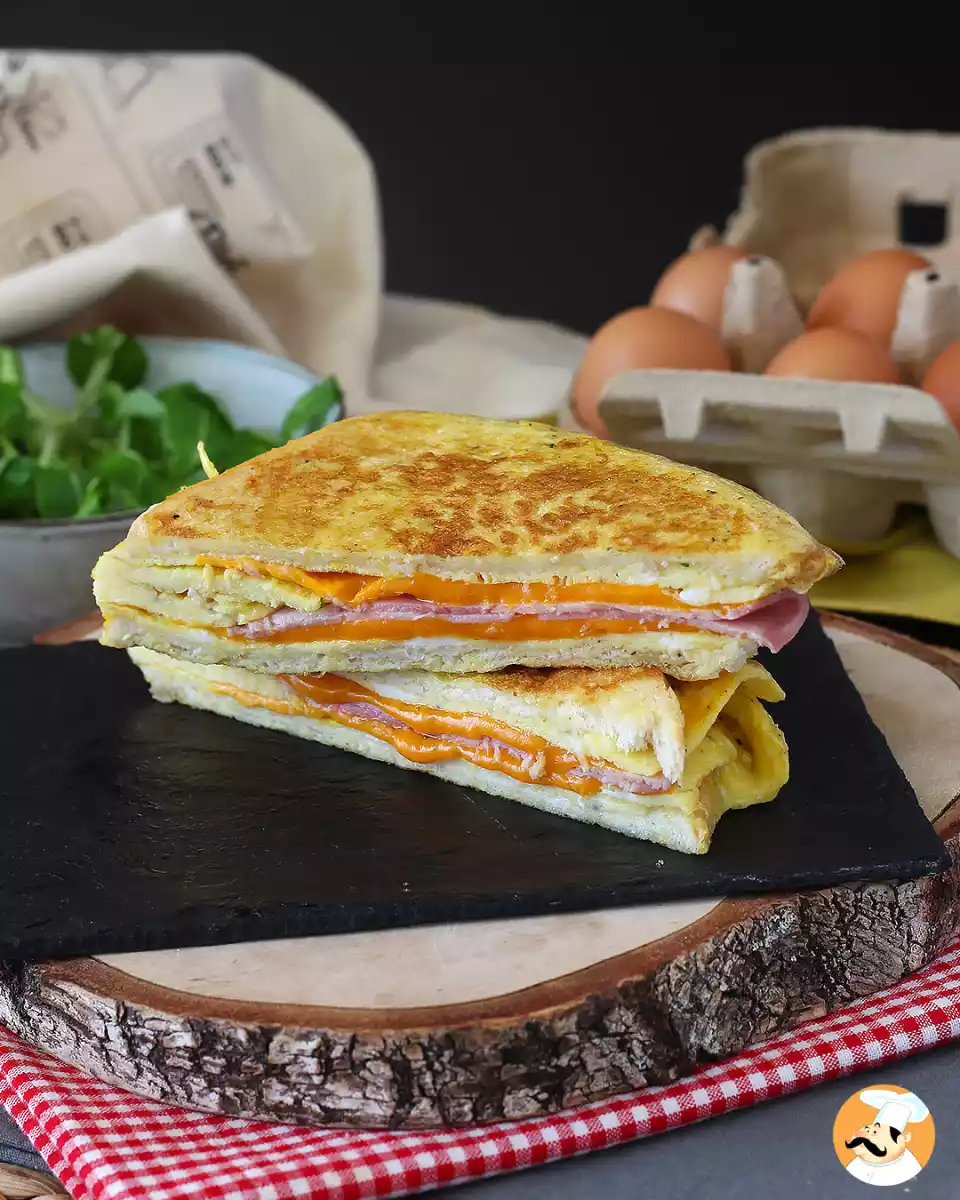 7. Sandwich à l'omelette