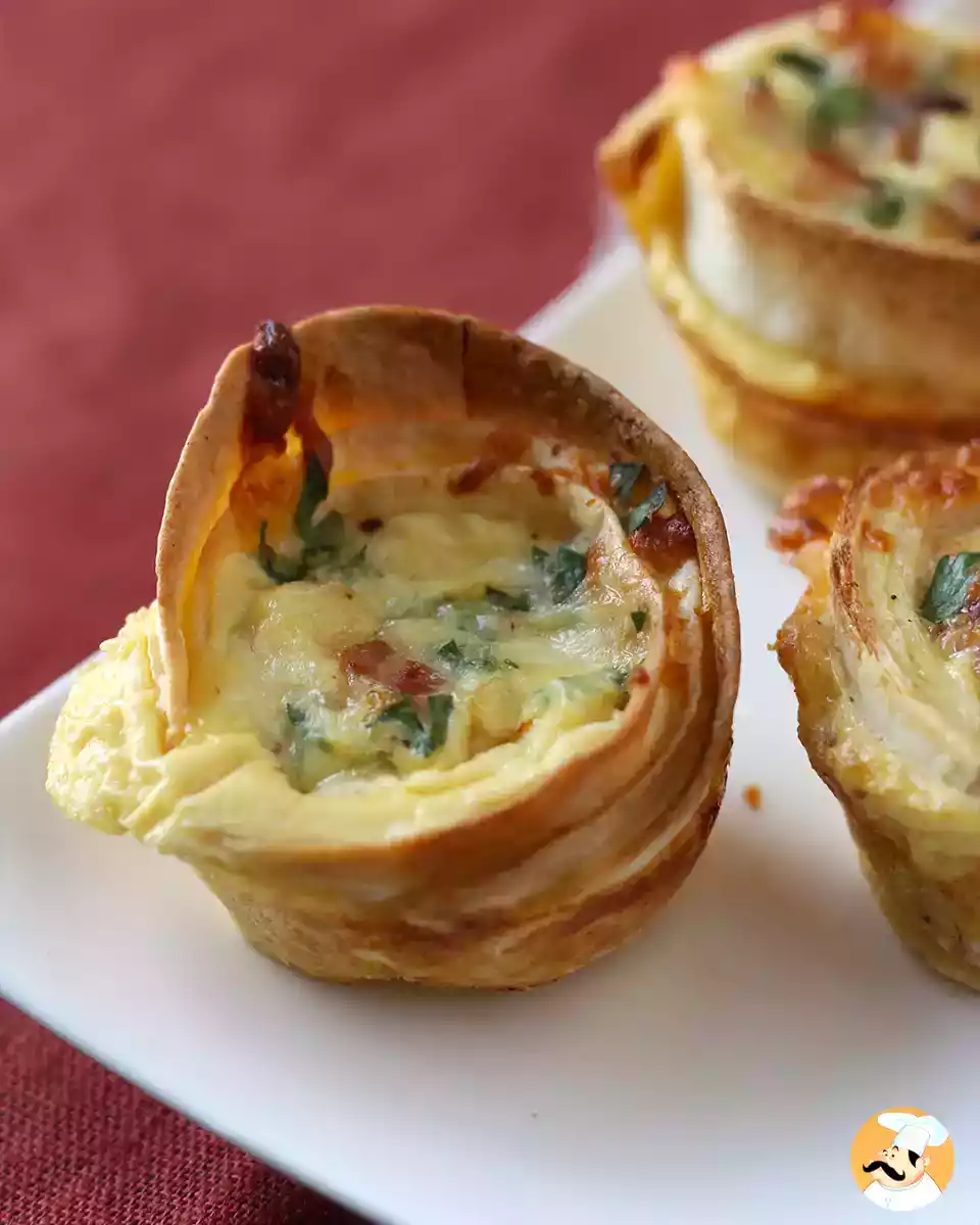 6. Mini quiches rapides