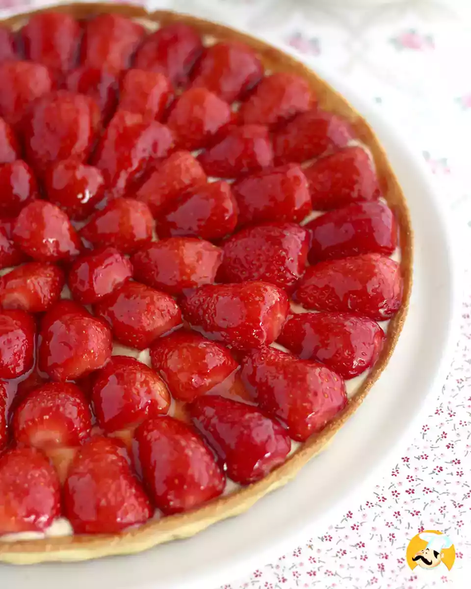 Tarte aux fraises comme à la boulangerie