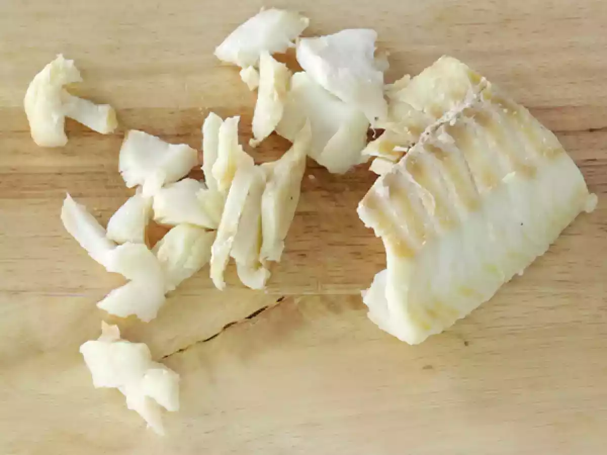 Étape 4 - Déchiqueter le cabillaud