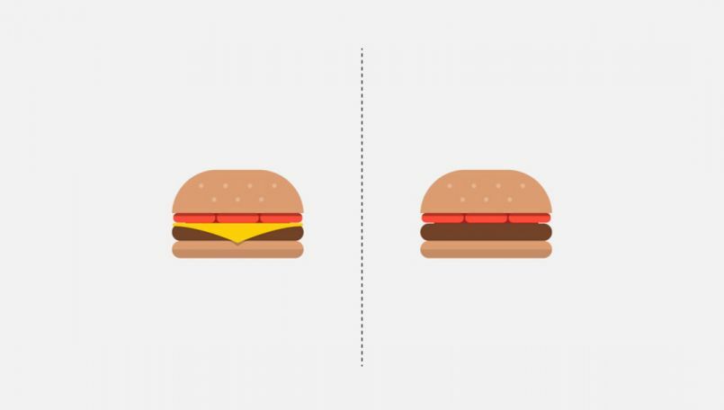 Les hamburgers :