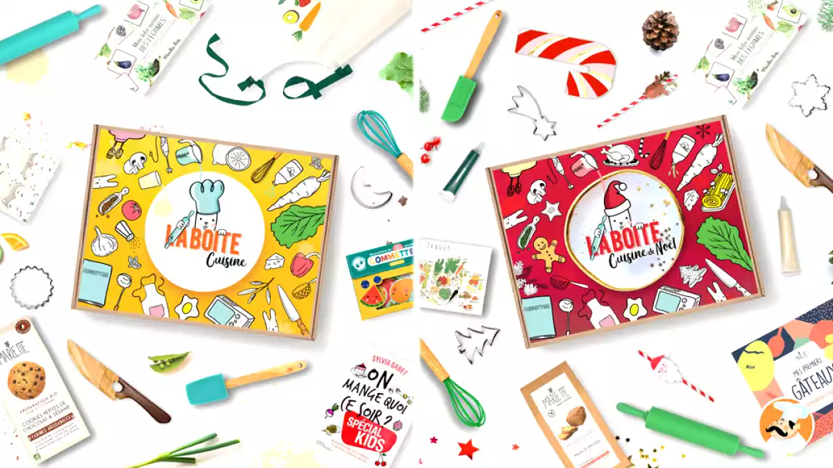 Les Boîtes Cuisine de Graffiti pour les enfants