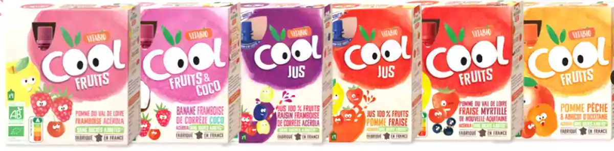 Des pauses fruitées assurées par Cool Fruits de Vitabio