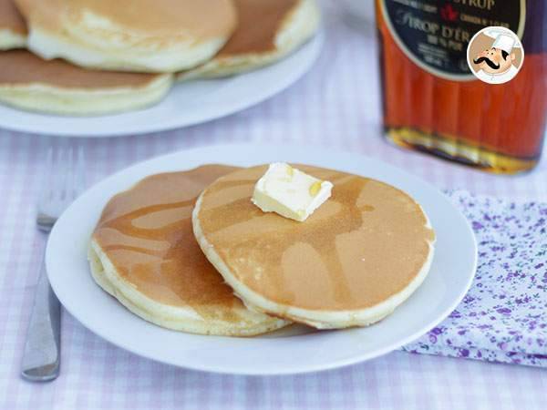 Pancakes bien moelleux comme aux États-Unis