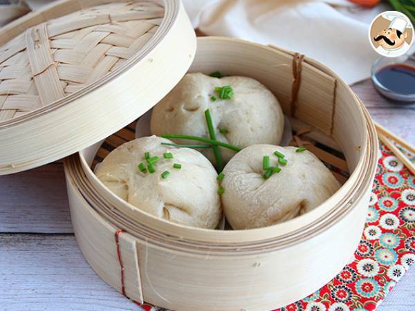 Banh Bao, petites brioches à la vapeur
