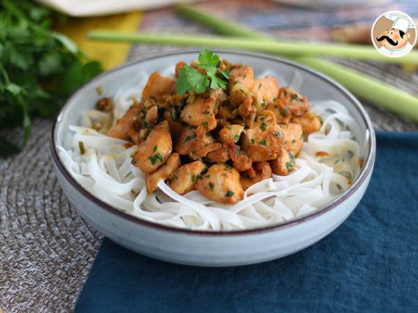 Poulet au gingembre et à la citronnelle