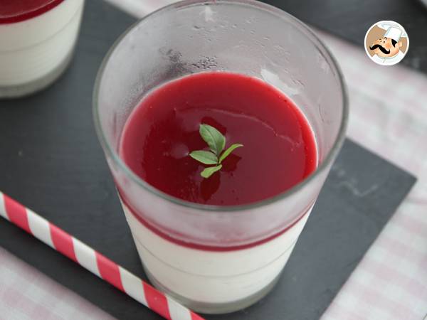 Panna Cotta aux fruits rouges