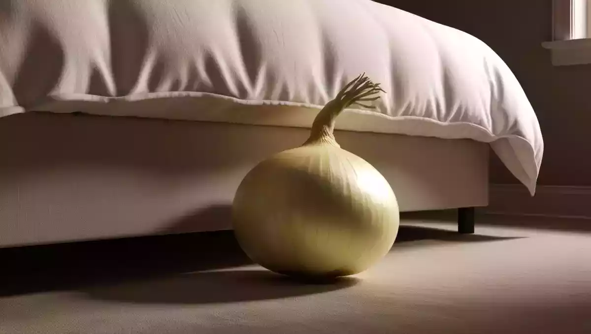 Selon une vieille croyance populaire, mettre un oignon sous le lit aide à mieux dormir (et plus !).