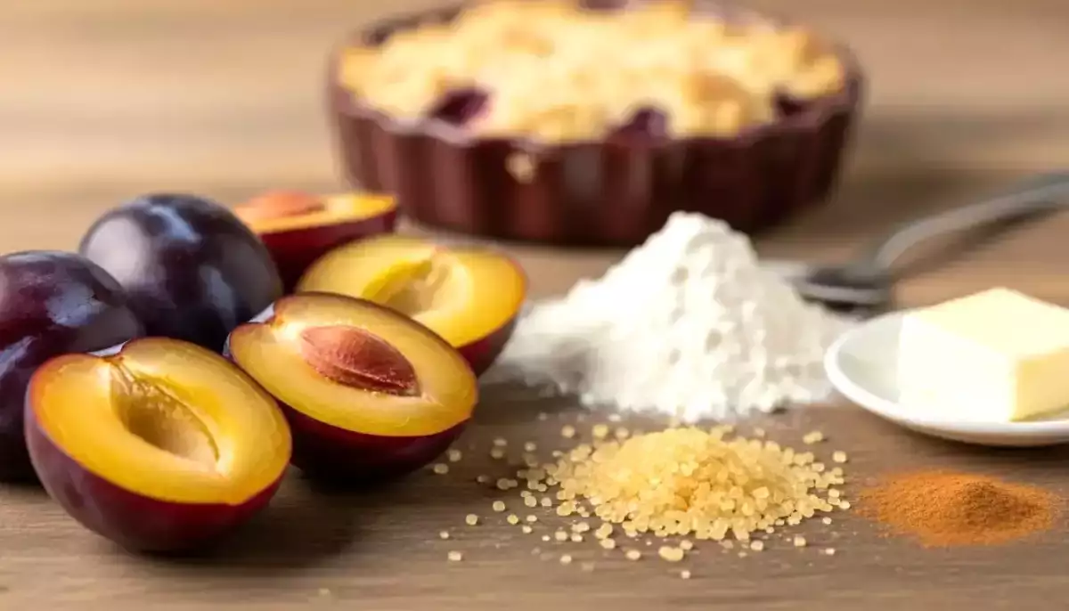 Un goût d’enfance en 30 minutes : le crumble aux prunes qu'on refait chaque été sans jamais m’en lasser