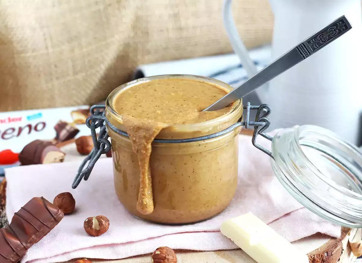 Cette recette express reproduit la crème fondante des Kinder Bueno (et elle est addictive !)