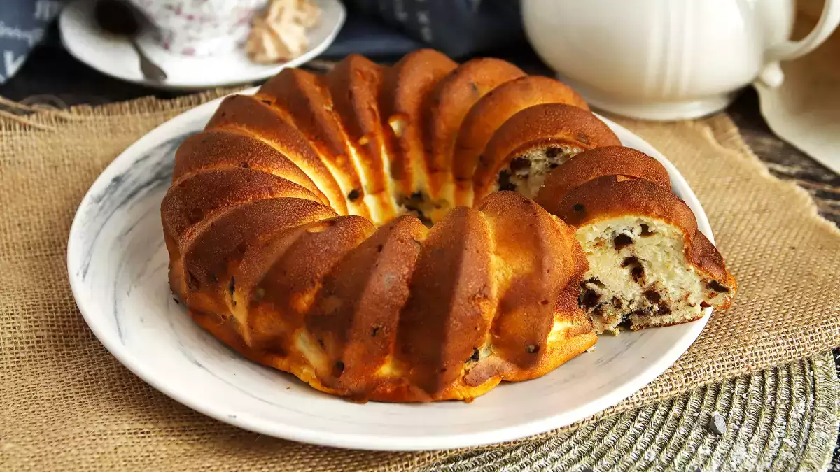 Le gâteau au skyr et aux pépites de chocolat que vous pouvez savourer sans culpabilité