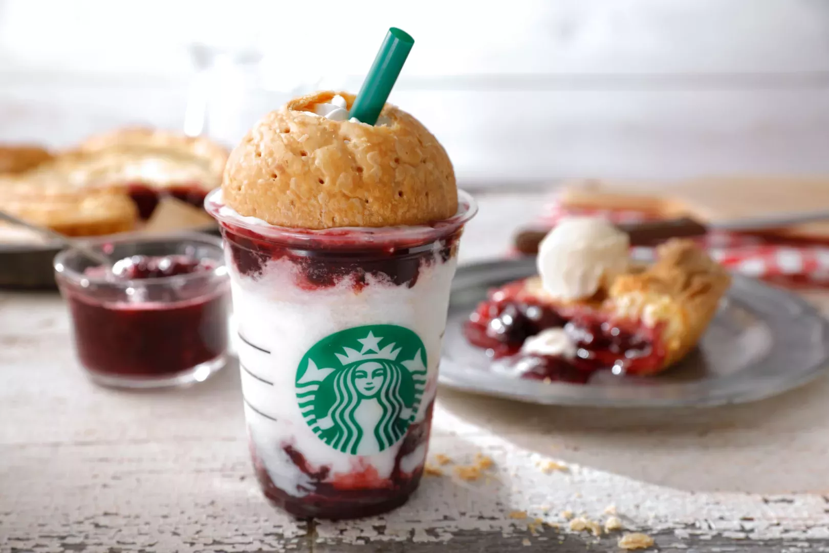 Mélange de croquant et de fondant au Japon avec Le Frappuccino Cherry Pie