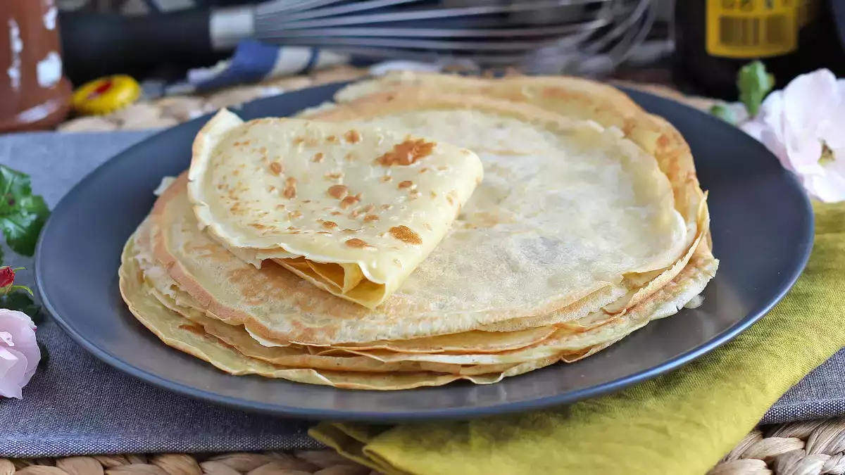 Crêpes sans lactose : la recette légère qui va vous surprendre