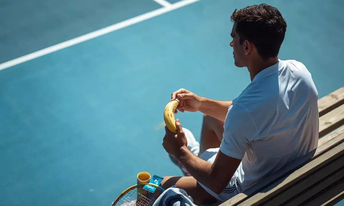 Ce n’est pas de la faim, c’est de la stratégie : ce que les pauses alimentaires disent du tennis de haut niveau