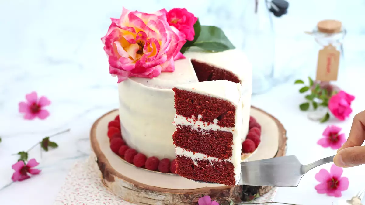 Gâteau Red Velvet de la Saint-Valentin : le dessert le plus romantique à préparer à la maison !